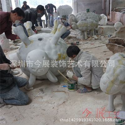 肥羊雕塑厂家|玻璃钢雕塑合作加工厂|真正厂家直销